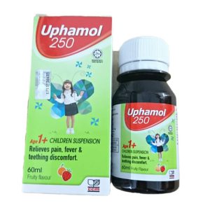 Uphamol Suspension 250mg Fruity