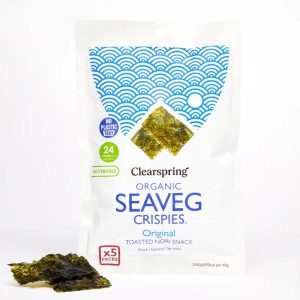 CLEARSPRING ORGANIC SEAVEG CRISPIES ORIGINAL MULTIPACK 5 X 4G