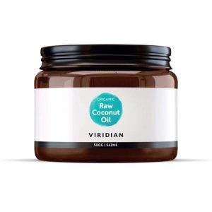 VIRIDIAN RAW ORGANIC 100% COCONUT OIL 500G