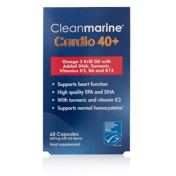 CLEANMARINE CARDIO 40+ 60CAPS