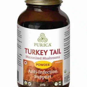 Purica Turkey Tail Micronized Mushrooms 100g Powder