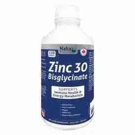 Naka, Zinc 30 Bisglycinate, 600ml