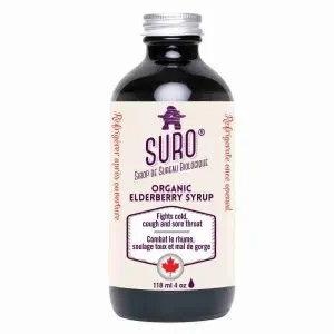 SURO – Organic Elderberry Syrup, 118mL