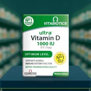 Vitabiotics Ultra Vitamin D 1000iu Tablets | 96
